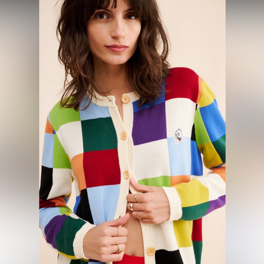 The Cubis Patchwork Cardigan - image 1